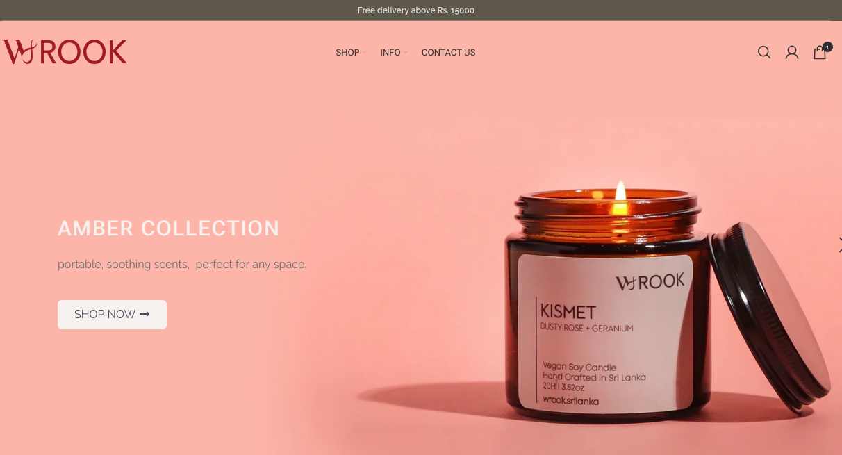 A picture of wrook website