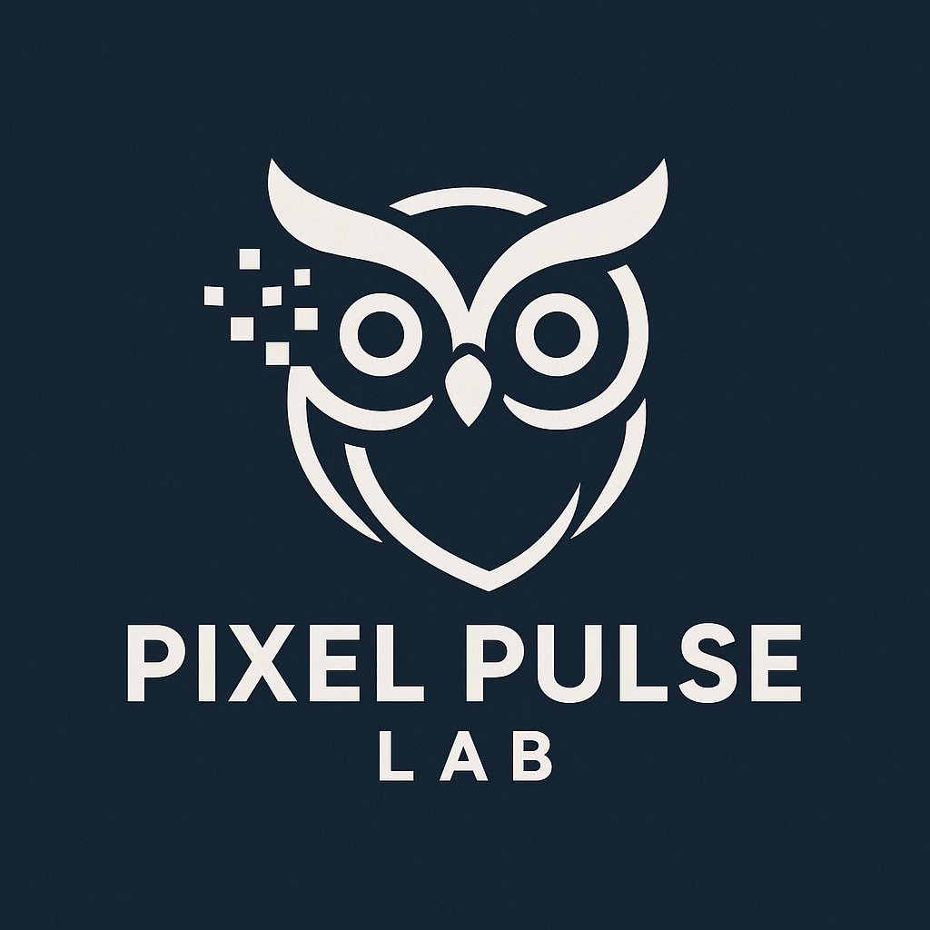Pixel Pulse Lab logo